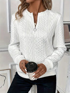 Clara - Zipped Stylish Sweater