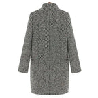 Victoria - Timeless Houndstooth Blazer