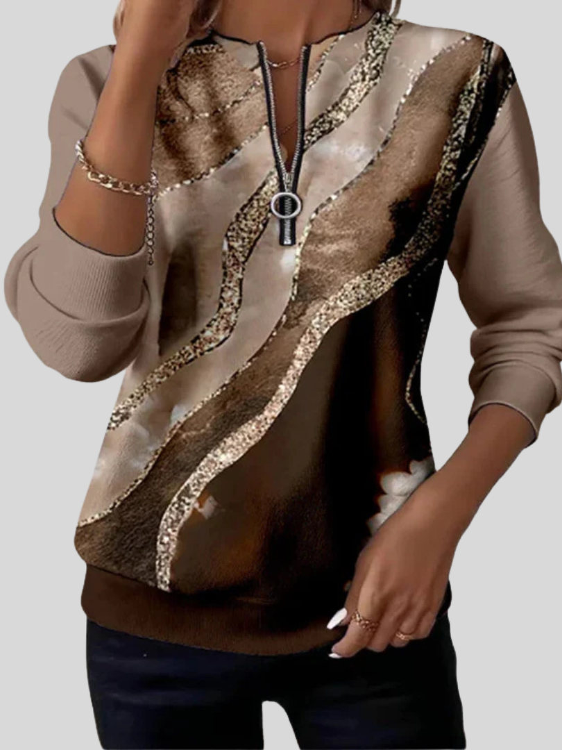 Willa™ | Vintage Print Sweatshirt