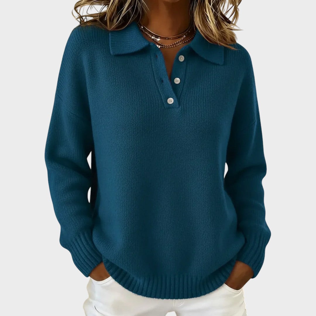 Solane - Button Casual Sweater
