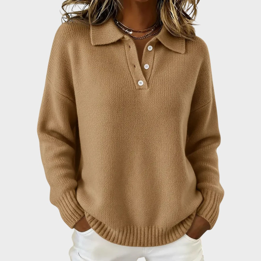 Solane - Button Casual Sweater