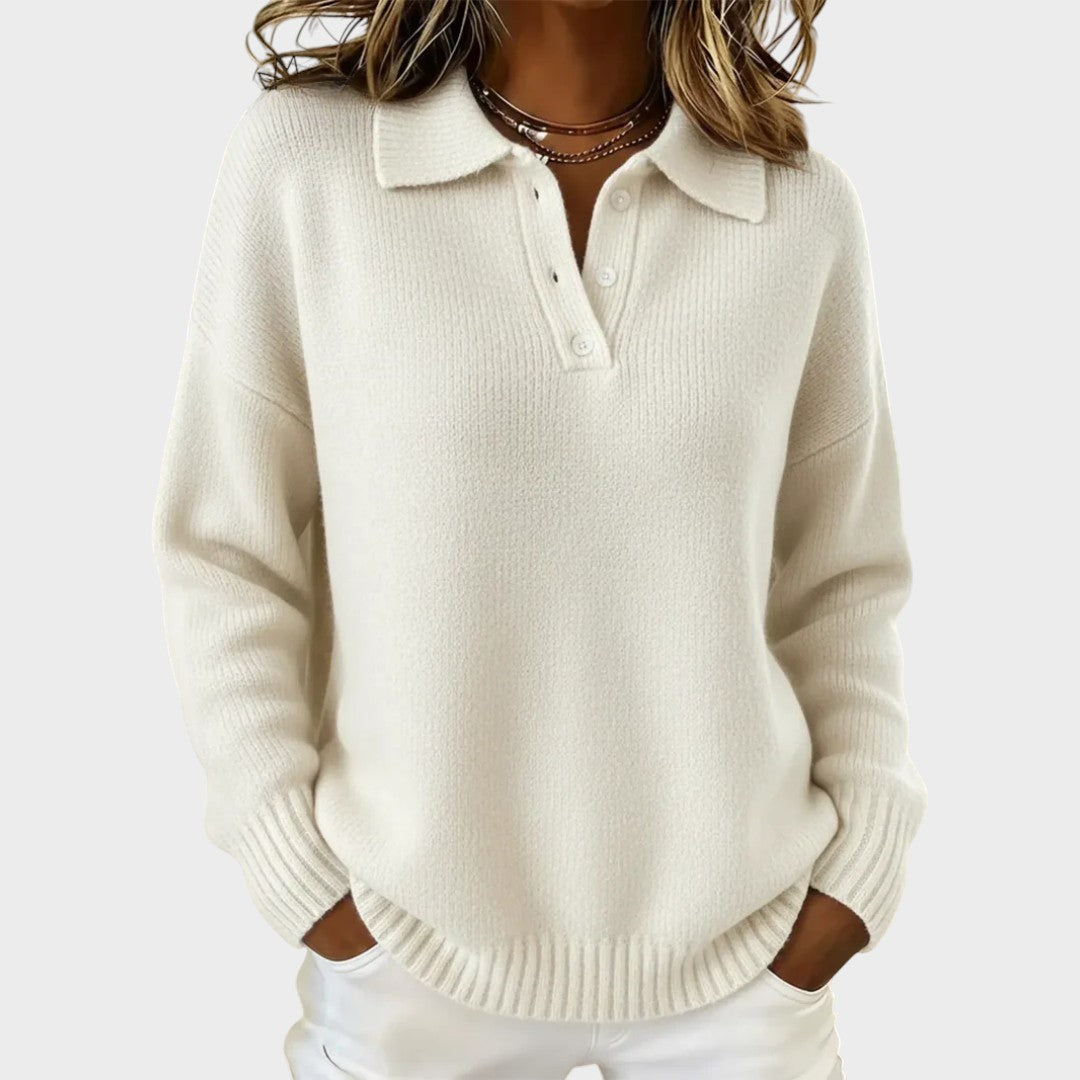 Solane - Button Casual Sweater