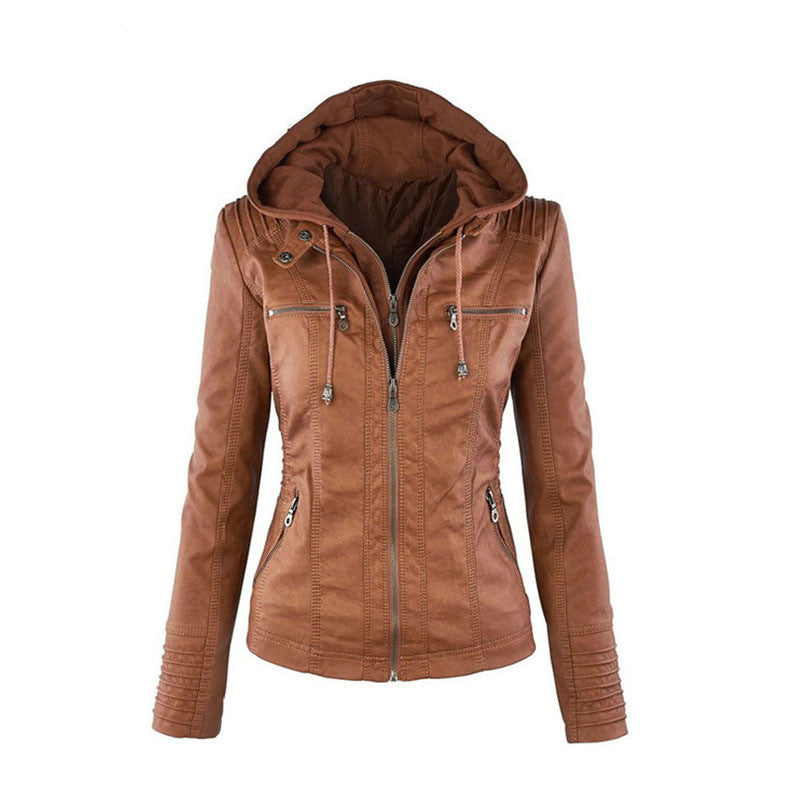 Viviana - Zip-Up Moto Jacket