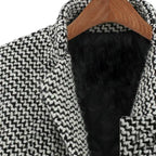 Victoria - Timeless Houndstooth Blazer
