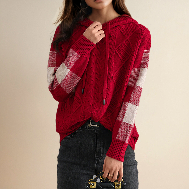 Valeria - Stylish Cable Knit Sweater