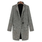 Victoria - Timeless Houndstooth Blazer
